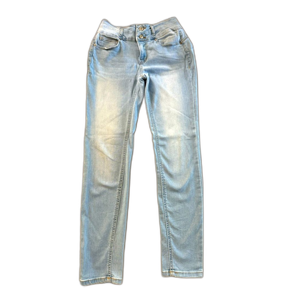 Wax Jean light blue color denim skinny jeans size 7 lift butt
